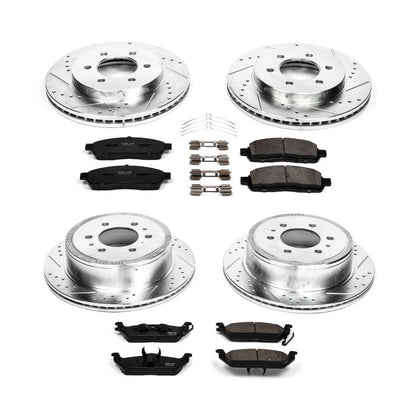 PowerStop Front & Rear Z23 Evolution Sport Brake Kit | Ford F-150 (04-08) (K1944)