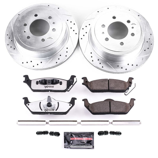 PowerStop Rear Z36 Truck & Tow Brake Kit | Ford F-150 (04-11) (K1950-36)