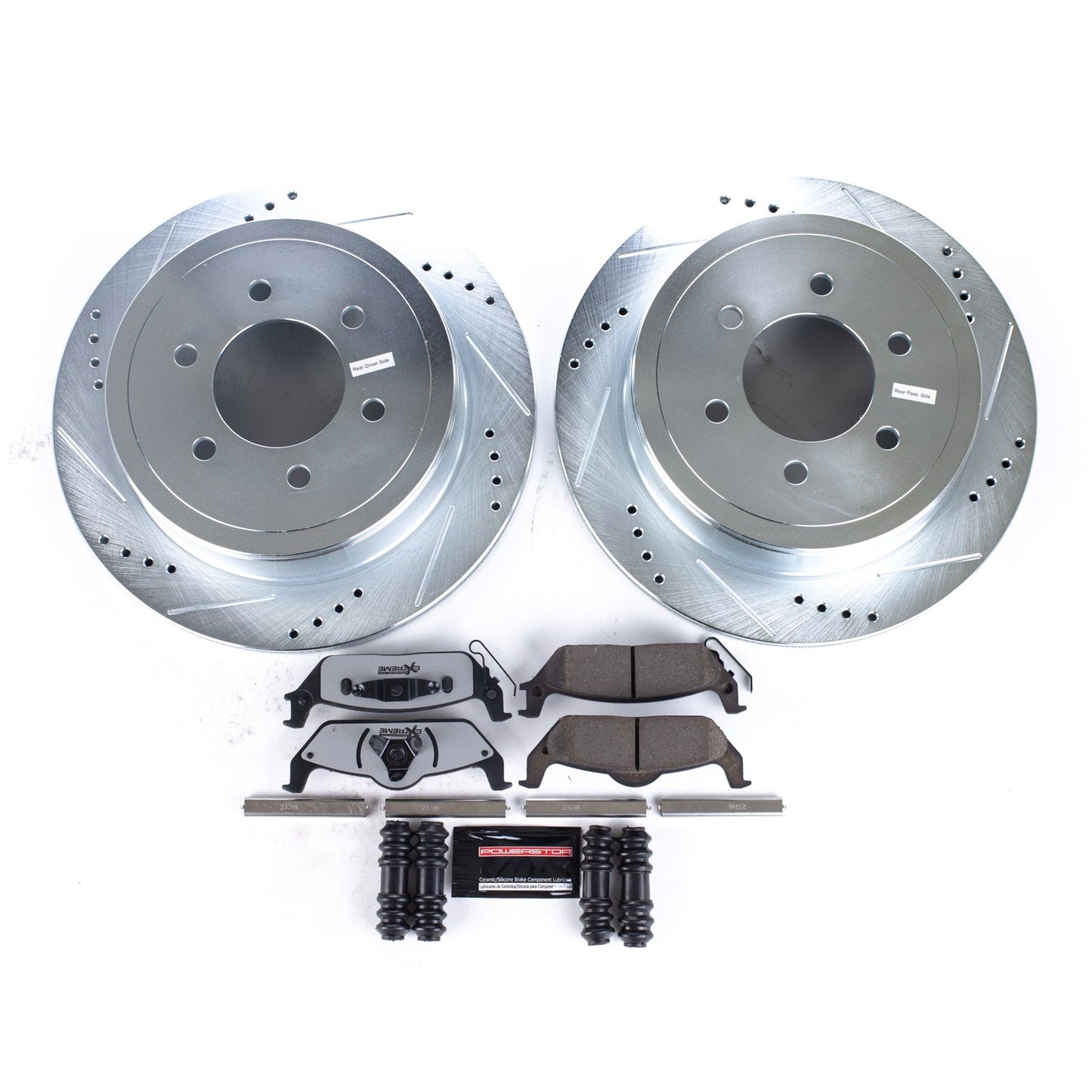 PowerStop Rear Z36 Truck & Tow Brake Kit | Ford F-150 (04-11) (K1950-36)