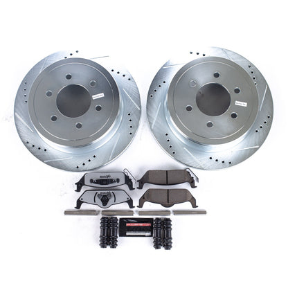 PowerStop Rear Z36 Truck & Tow Brake Kit | Ford F-150 (04-11) (K1950-36)