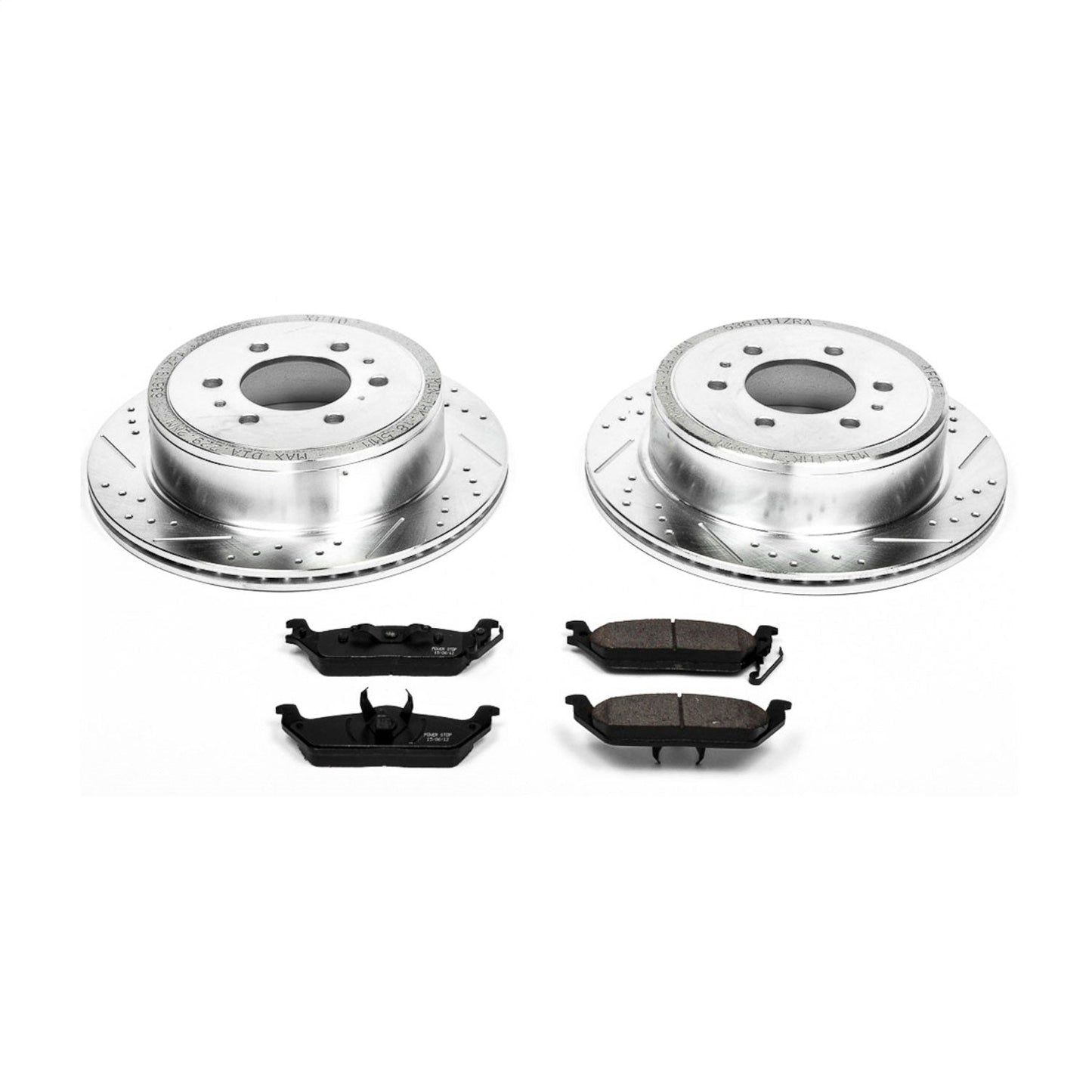 PowerStop Rear Z23 Evolution Sport Brake Kit | Ford F-150 (04-11) (K1950)
