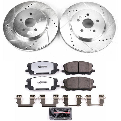 PowerStop Front Z36 Truck & Tow Brake Kit | Lexus RX330 (04-06) (K196-36)