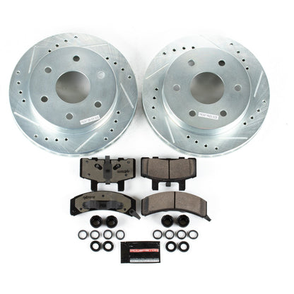 PowerStop Front Z36 Truck & Tow Brake Kit | Cadillac Escalade (99-00) (K1970-36)