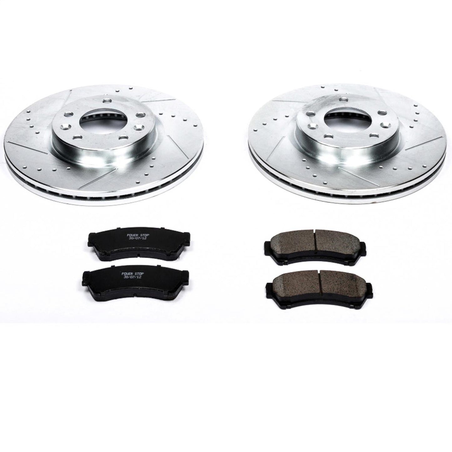 PowerStop Front Z23 Evolution Sport Brake Kit | Ford Fusion (06-12) (K199)
