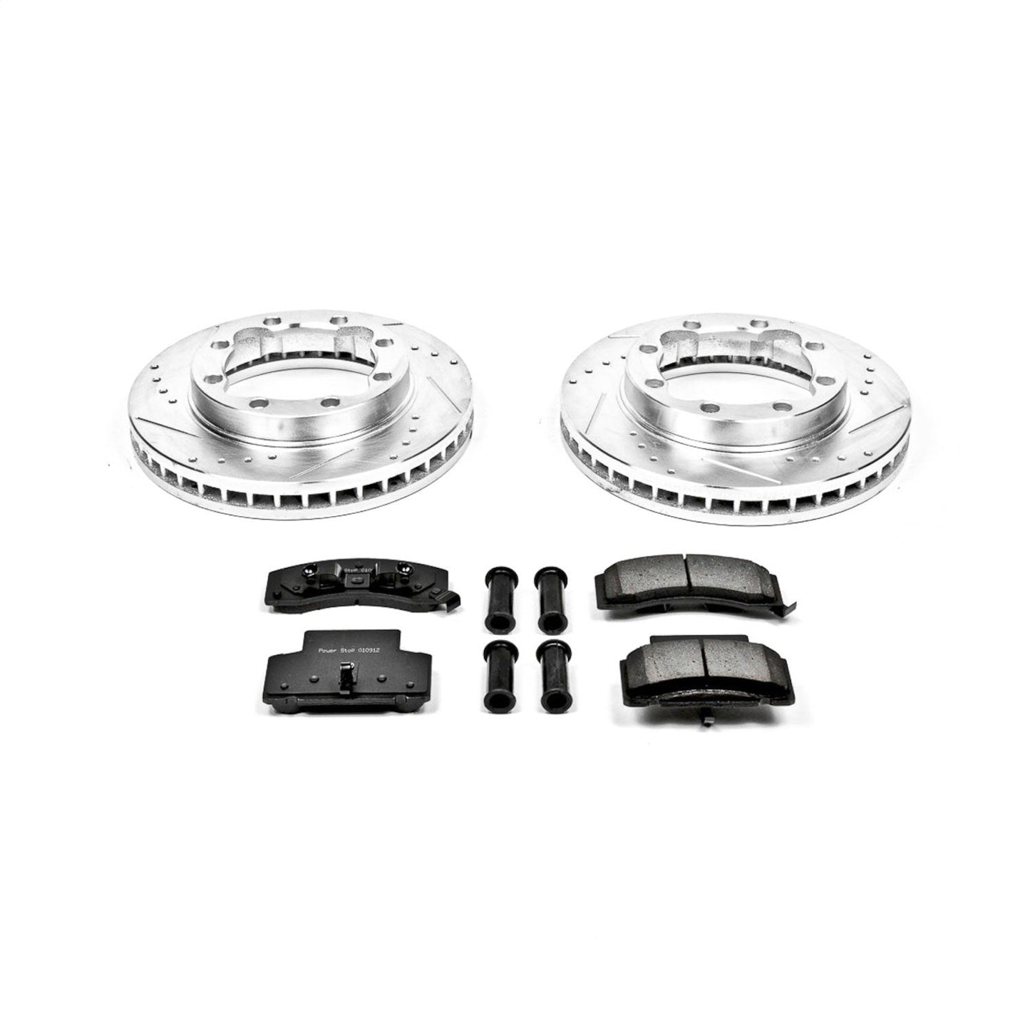 PowerStop Front Z23 Evolution Sport Brake Kit | Chevrolet K3500 (90-00) (K1992)