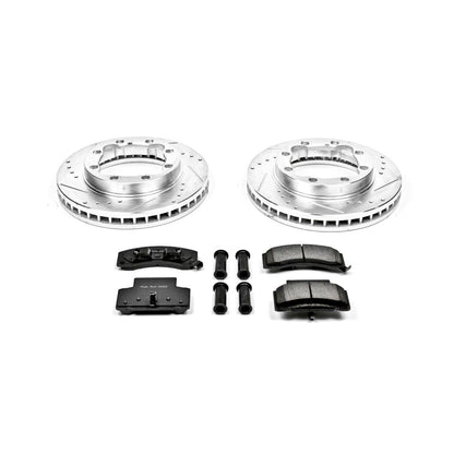 PowerStop Front Z23 Evolution Sport Brake Kit | Chevrolet K3500 (90-00) (K1992)