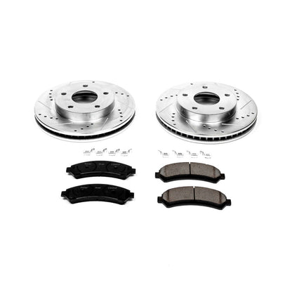 PowerStop Front Z23 Evolution Sport Brake Kit | Chevrolet Blazer (97-05) (K2004)