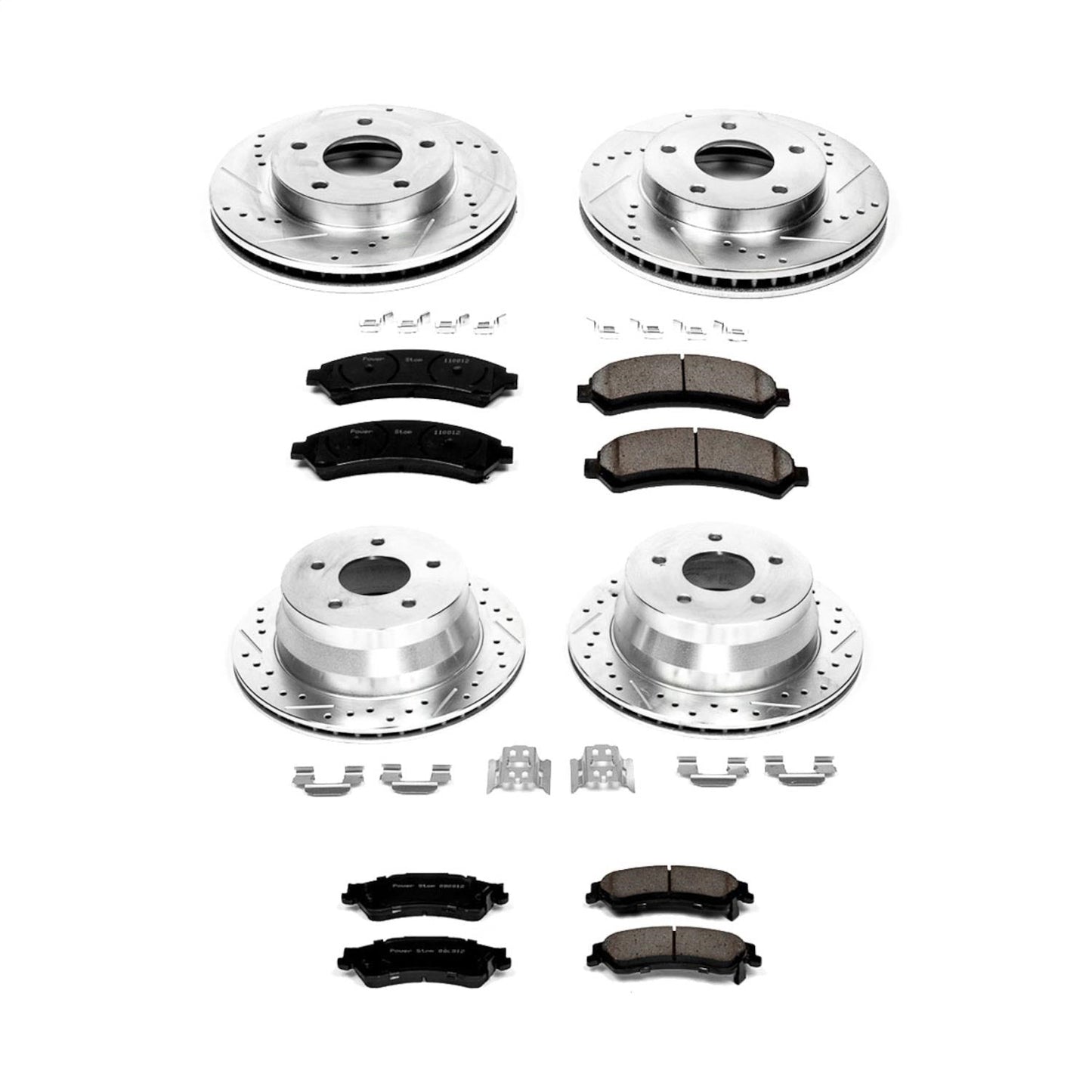 PowerStop Front & Rear Z23 Evolution Sport Brake Kit | Chevrolet Blazer (97-05) (K2005)