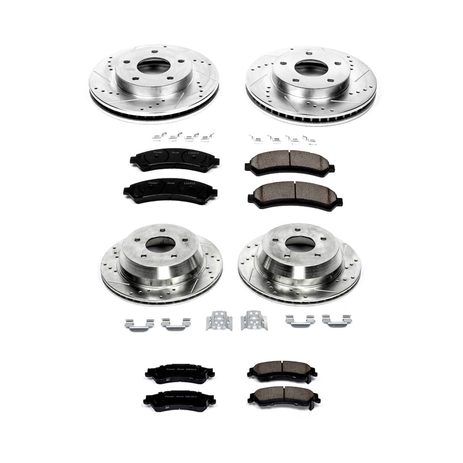 PowerStop Front & Rear Z23 Evolution Sport Brake Kit | Chevrolet Blazer (98-05) (K2006)