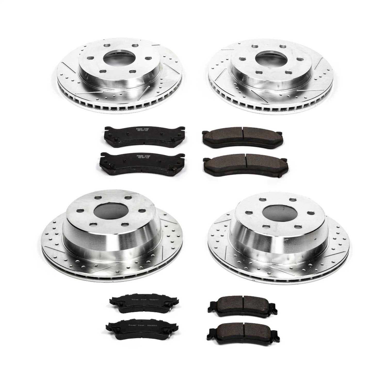 PowerStop Front & Rear Z23 Evolution Sport Brake Kit | Chevrolet Astro (03-05) (K2010)