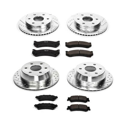 PowerStop Front & Rear Z23 Evolution Sport Brake Kit | Chevrolet Astro (03-05) (K2010)