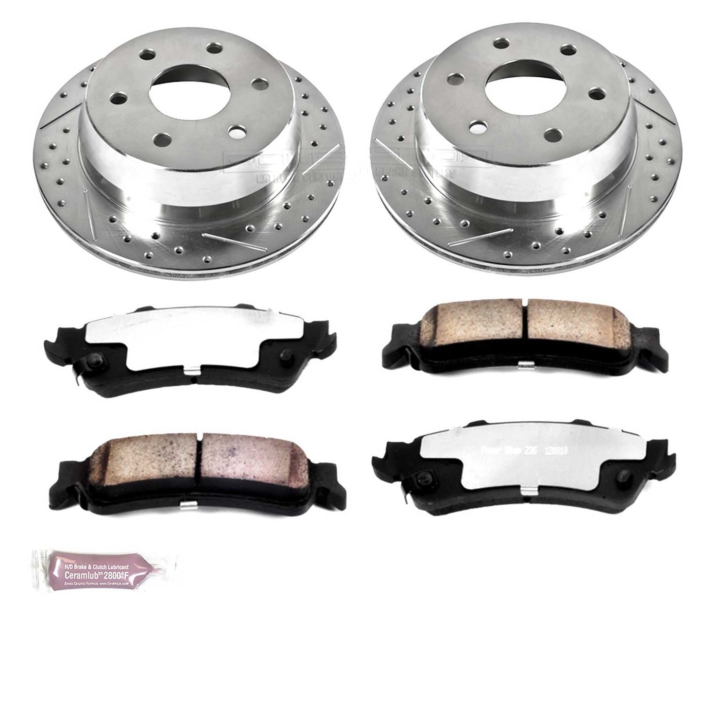 PowerStop Rear Z36 Truck & Tow Brake Kit | Chevrolet Astro (03-05) (K2018-36)