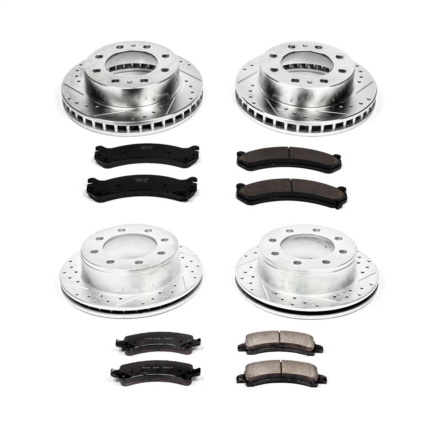 PowerStop Front & Rear Z23 Evolution Sport Brake Kit | Chevrolet Express 2500 (06-17) (K2029)