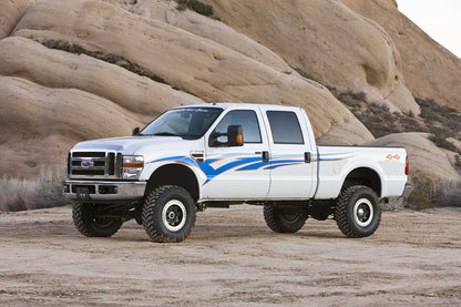 Fabtech 6" 4-Link System w/ DLSS 4.0 Coilover & Rear DLSS | Ford F250 4WD (08-10) (K2032DL)