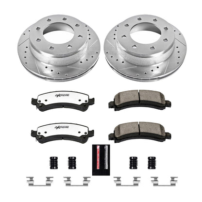 PowerStop Rear Z36 Truck & Tow Brake Kit | Chevrolet Express 2500 (03-17) (K2039-36)