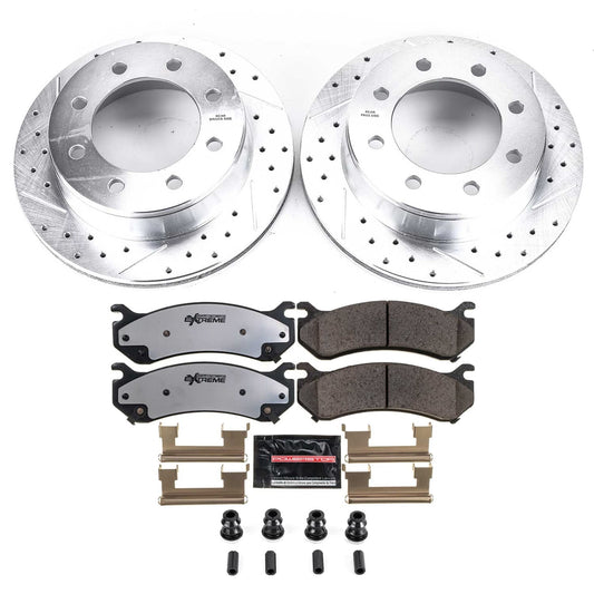PowerStop Rear Z36 Truck & Tow Brake Kit | Chevrolet Avalanche 2500 (02-06) (K2041-36)