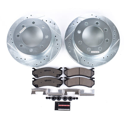 PowerStop Rear Z36 Truck & Tow Brake Kit | Chevrolet Avalanche 2500 (02-06) (K2041-36)