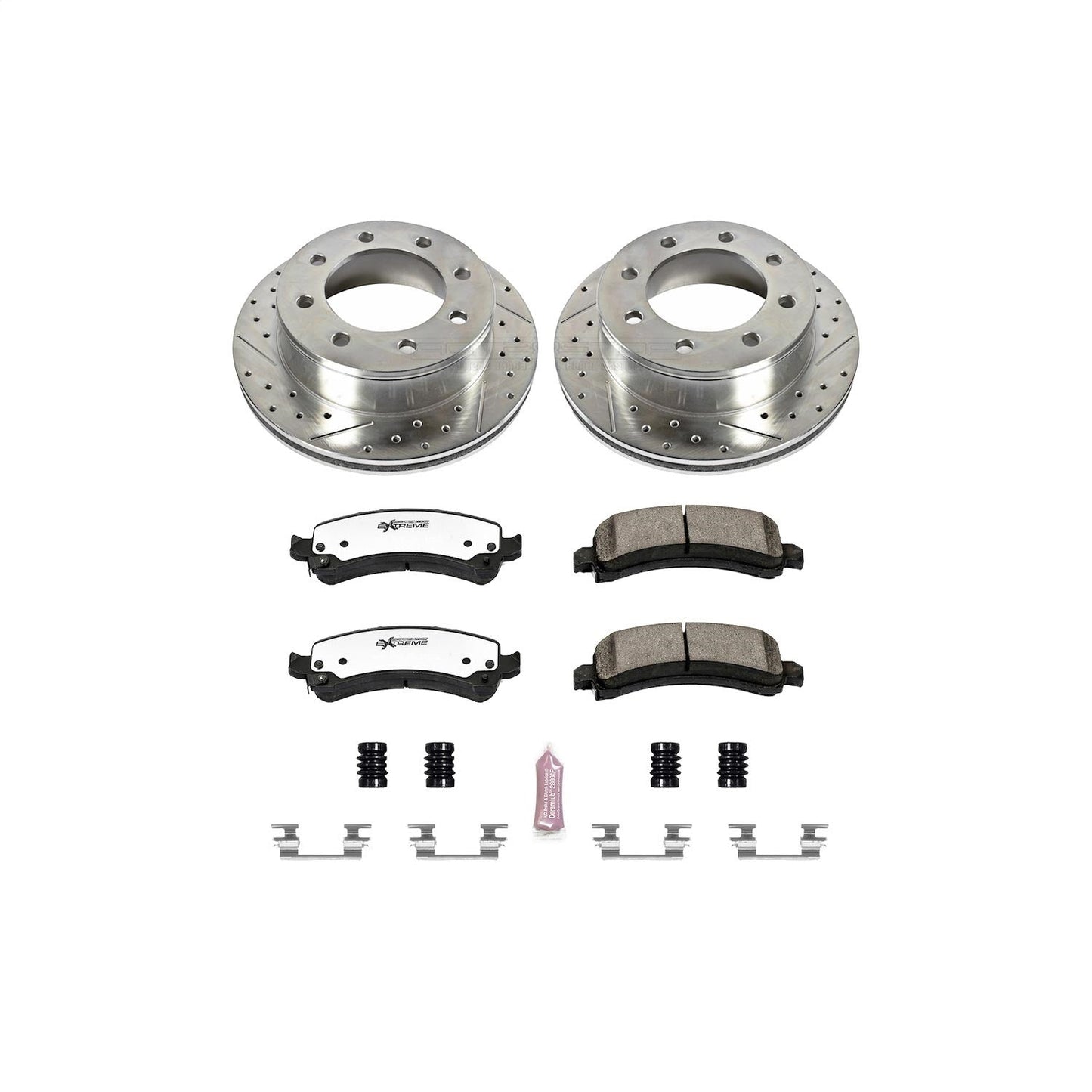 PowerStop Rear Z36 Truck & Tow Brake Kit | Chevrolet Express 2500 (06-17) (K2043-36)