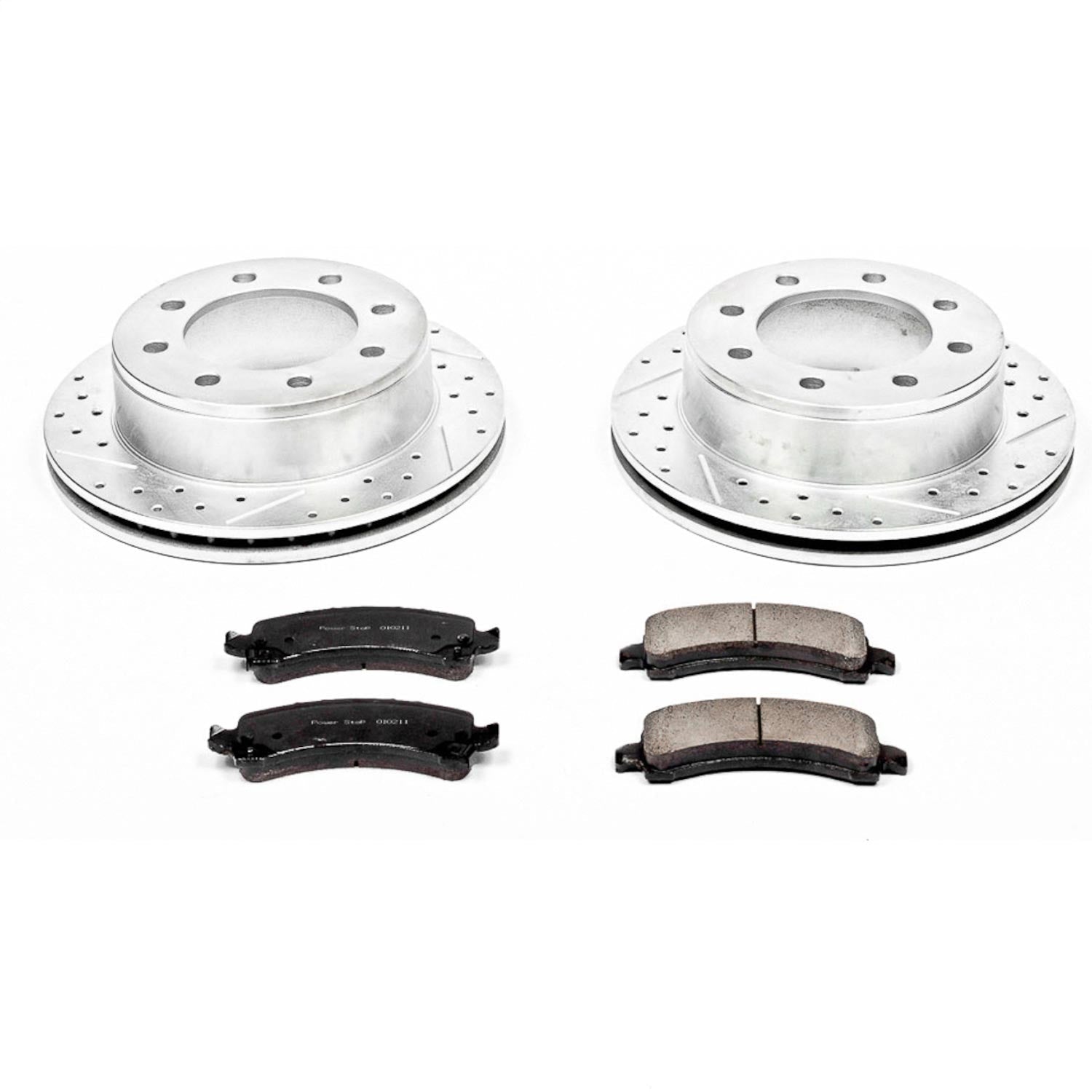 PowerStop Rear Z23 Evolution Sport Brake Kit | Chevrolet Express 2500 (06-17) (K2043)