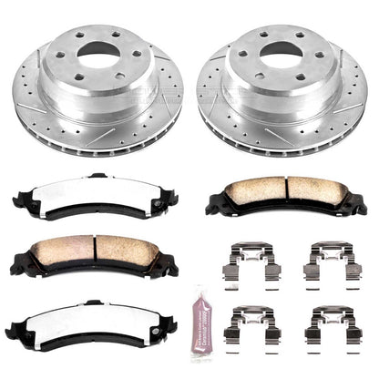 PowerStop Rear Z36 Truck & Tow Brake Kit | Cadillac Escalade (02-06) (K2046-36)