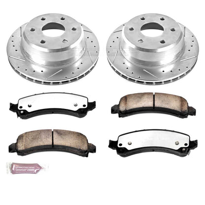 PowerStop Rear Z36 Truck & Tow Brake Kit | Cadillac Escalade (03-06) (K2047-36)