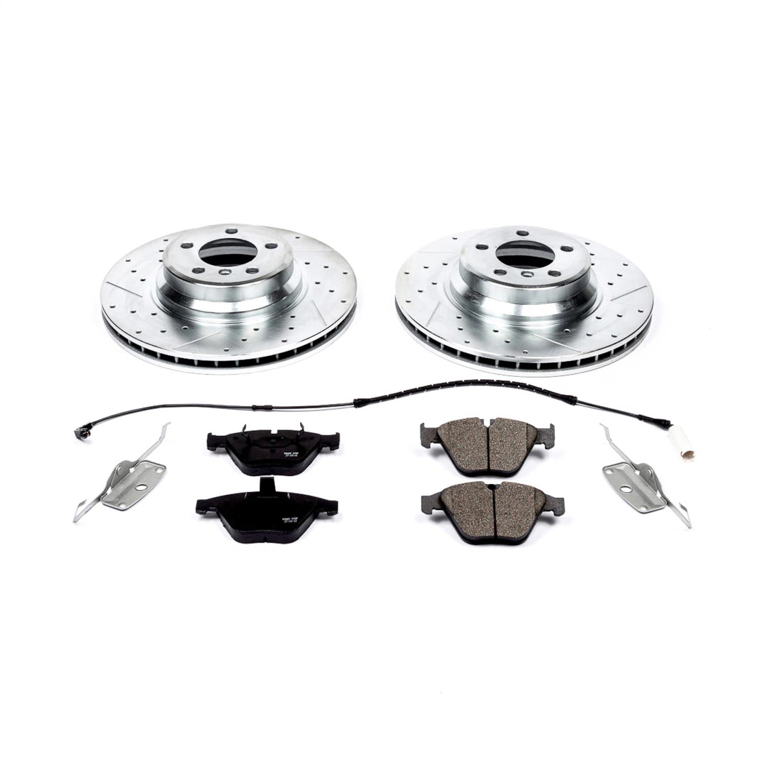 PowerStop Front Z23 Evolution Sport Brake Kit | BMW 745i (02-05) (K2054)