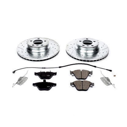 PowerStop Front Z23 Evolution Sport Brake Kit | BMW 745i (02-05) (K2054)