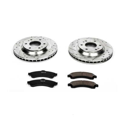 PowerStop Z23 Evolution Sport Front Brake Kit | Buick Rainier (04-05) (K2057)