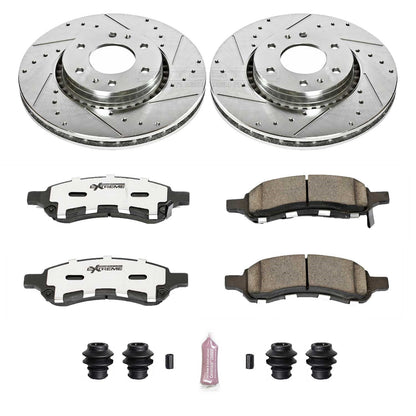 PowerStop Front Z26 Street Warrior Brake Kit | Buick Rainier (06-07) (K2059-26)