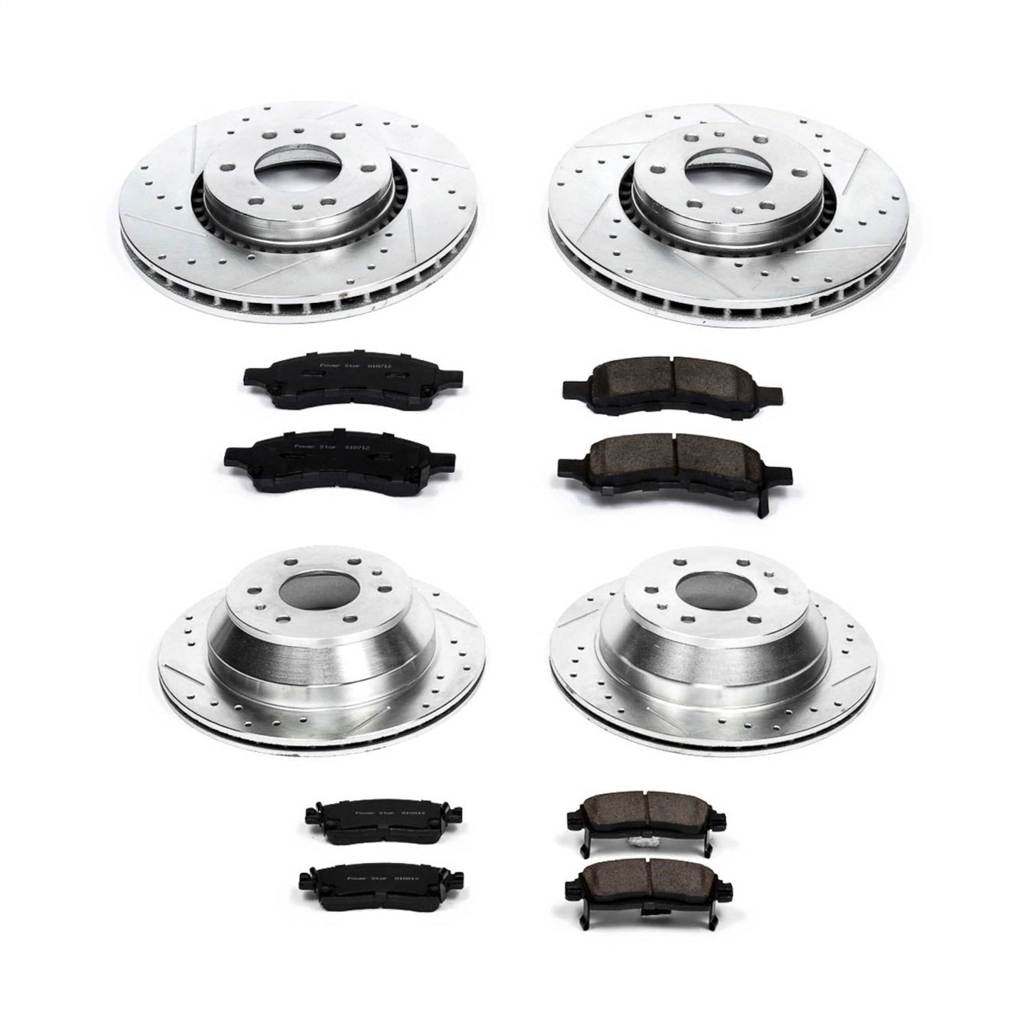 PowerStop Front & Rear Z23 Evolution Sport Brake Kit | Buick Rainier (06-07) (K2060)