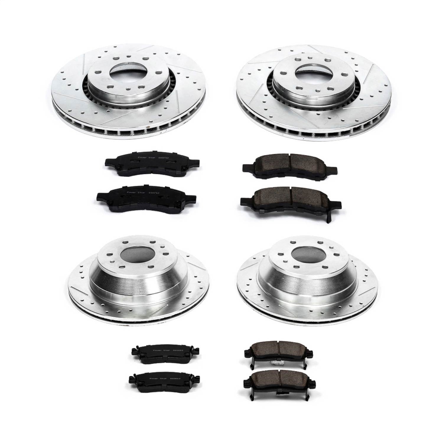 PowerStop Front & Rear Z23 Evolution Sport Brake Kit | Buick Rainier (06-07) (K2060)