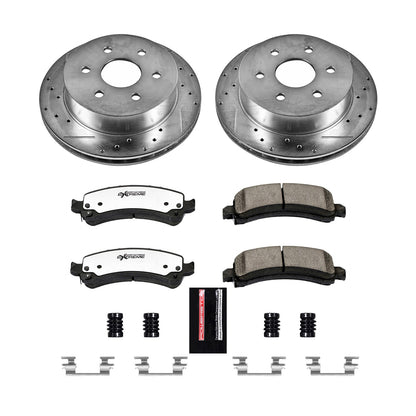 PowerStop Rear Z36 Truck & Tow Brake Kit | Chevrolet Express 2500 (03-05) (K2065-36)
