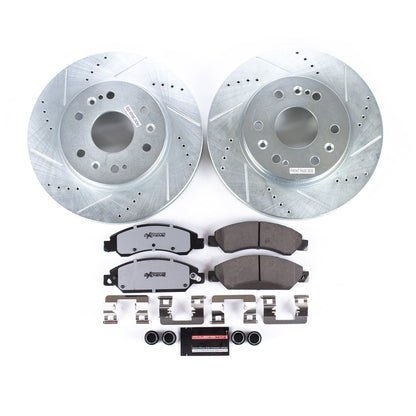 PowerStop Front Z36 Truck & Tow Brake Kit | Cadillac Escalade (07-08) (K2067-36)