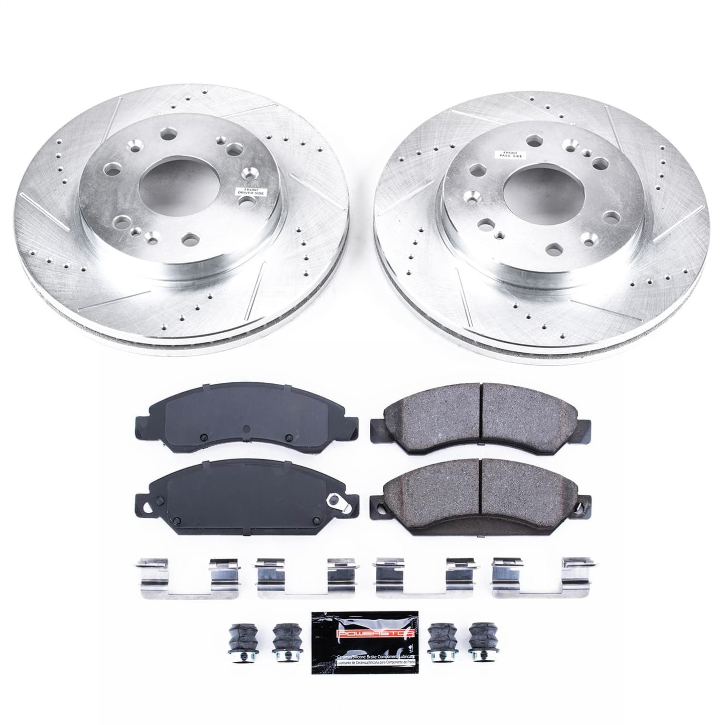 PowerStop Front Z23 Evolution Sport Brake Kit | Cadillac Escalade (07-08) (K2067)