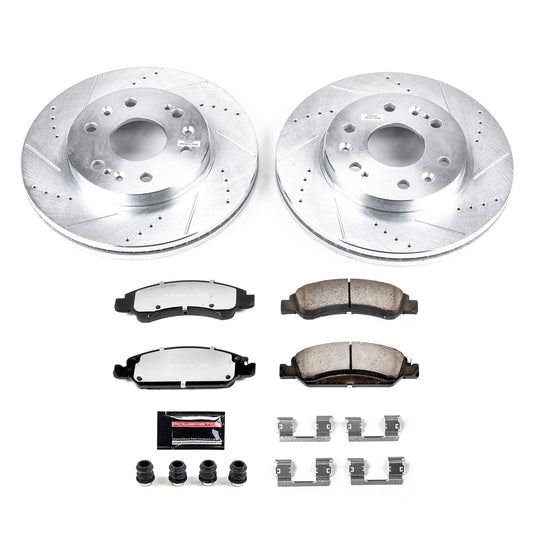 PowerStop Front Z36 Truck & Tow Brake Kit | Chevrolet Silverado 1500 (07-18) (K2069-36)