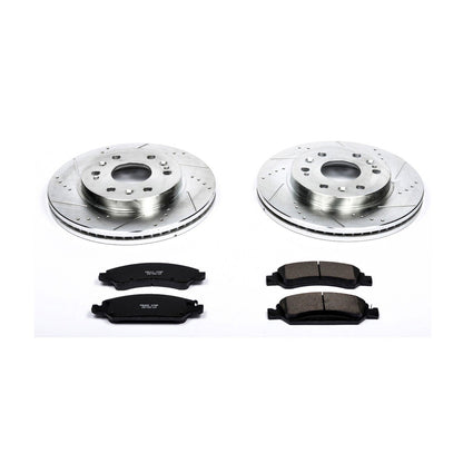 PowerStop Front Z23 Evolution Sport Brake Kit | Cadillac Escalade (08-19) (K2069)