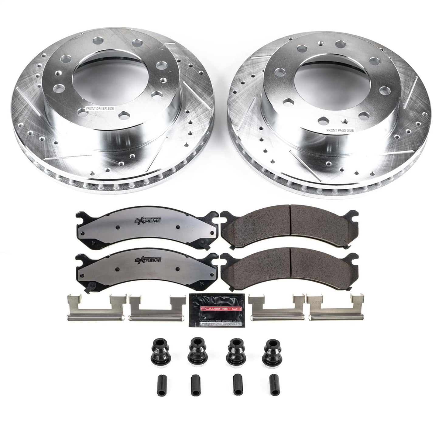 PowerStop Front Z36 Truck & Tow Brake Kit | Chevrolet Avalanche 2500 (02-04) (K2071-36)