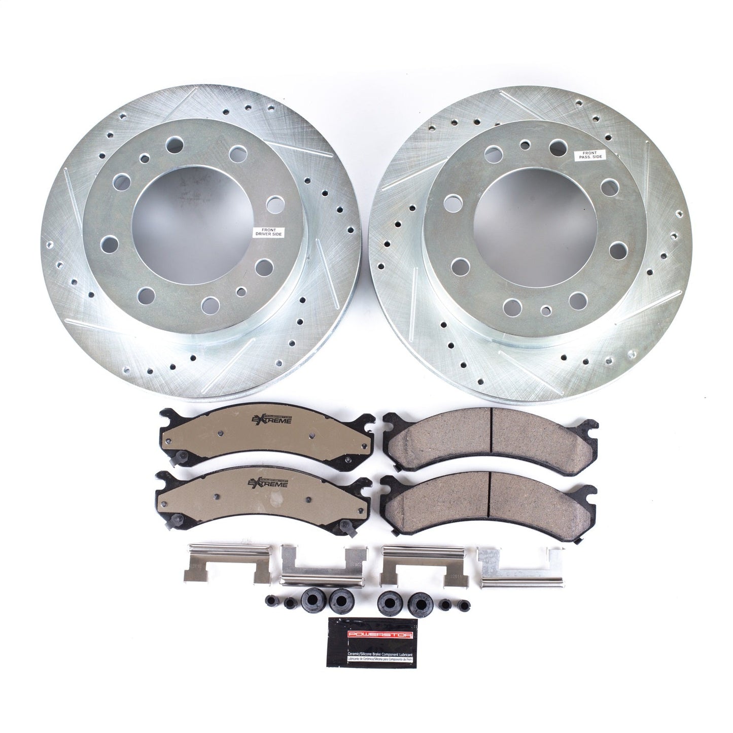 PowerStop Front Z36 Truck & Tow Brake Kit | Chevrolet Avalanche 2500 (02-04) (K2071-36)