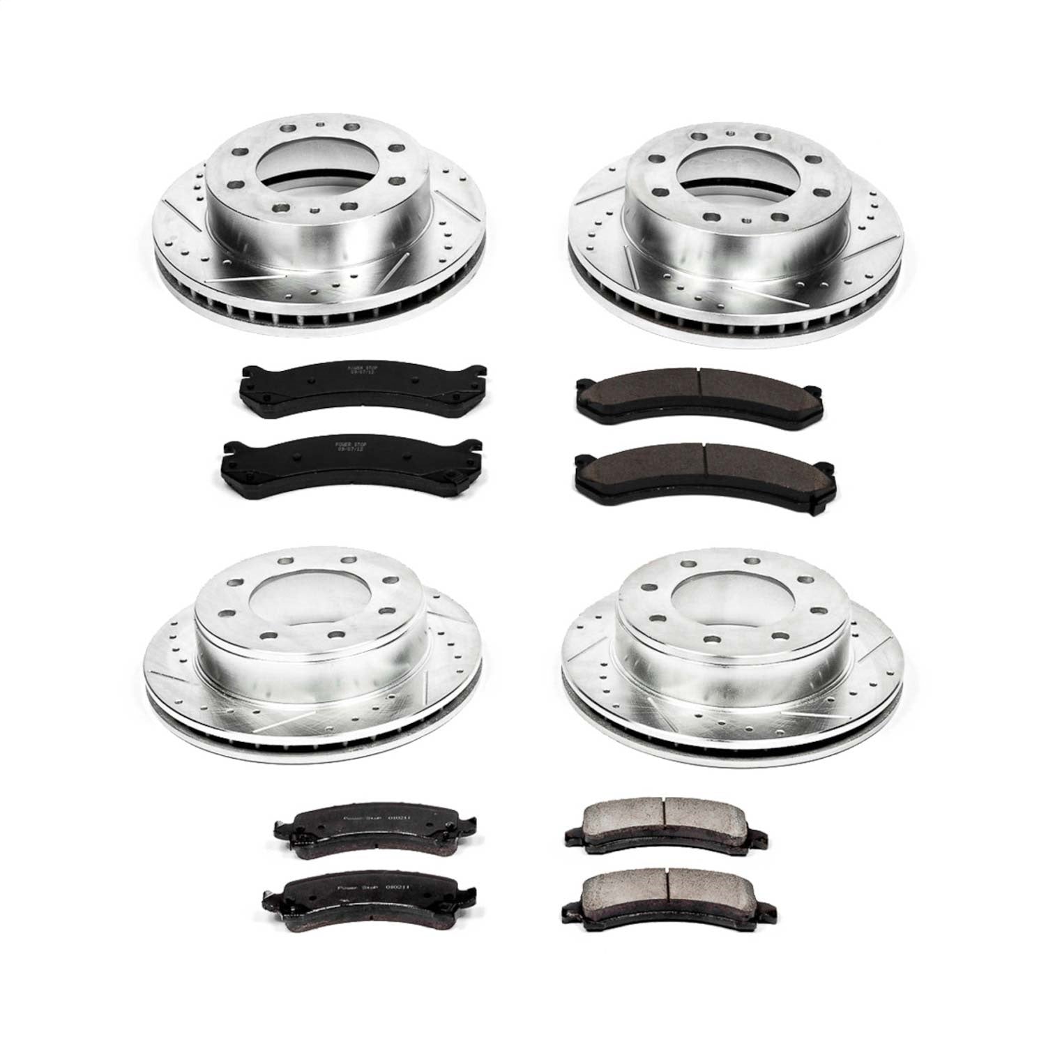 PowerStop Front & Rear Z23 Evolution Sport Brake Kit | Chevrolet Express 3500 (14-19) (K2072)