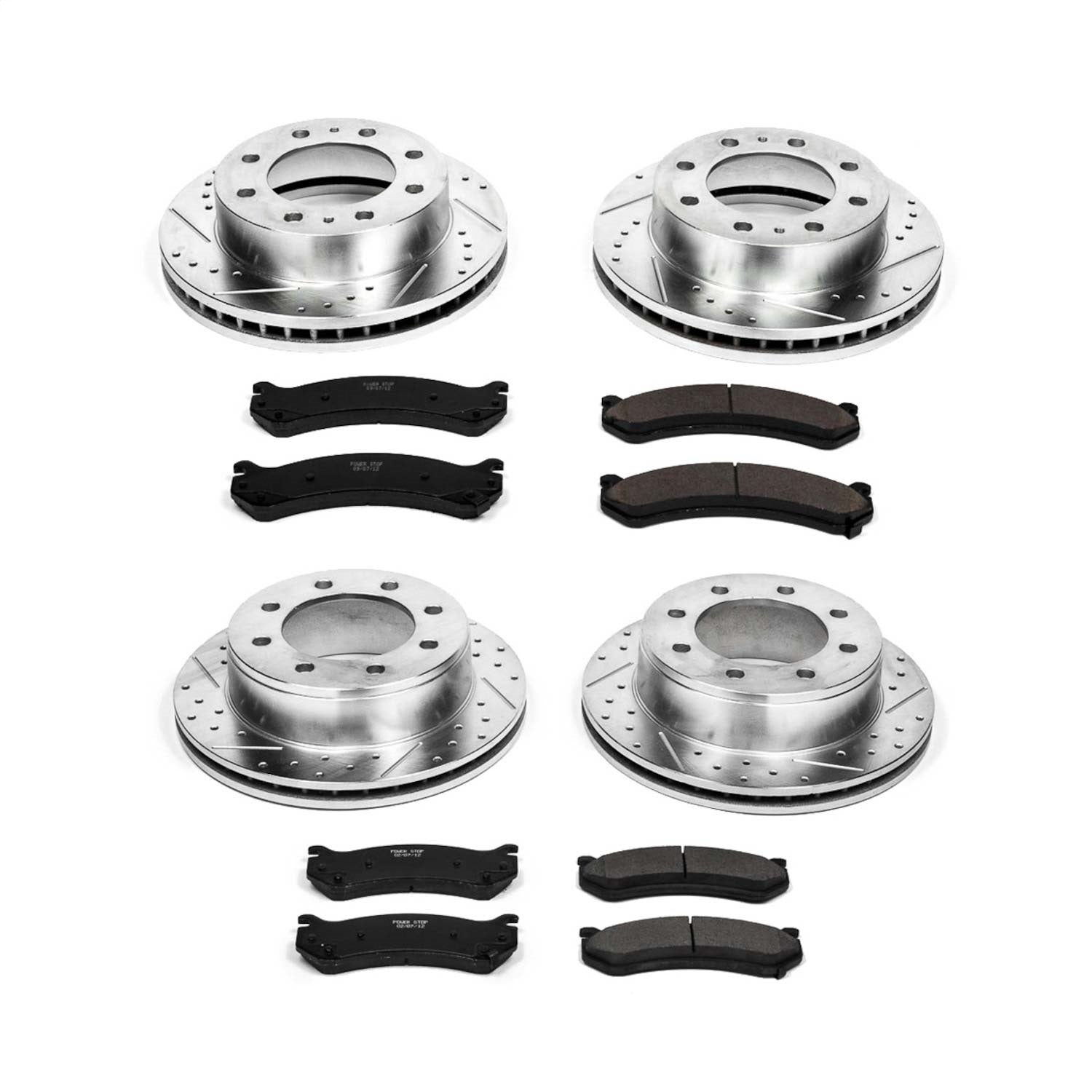 PowerStop Front & Rear Z23 Evolution Sport Brake Kit | Chevrolet Avalanche 2500 (02-04) (K2073)