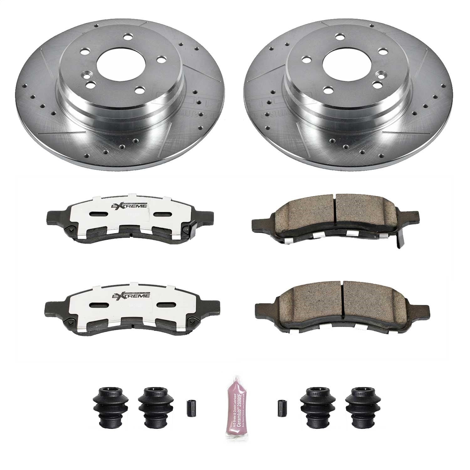 PowerStop Front Z26 Street Warrior Brake Kit | Buick Rainier (06-07) (K2084-26)