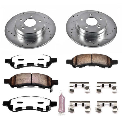 PowerStop Front Z36 Truck & Tow Brake Kit | Buick Rainier (06-07) (K2084-36)
