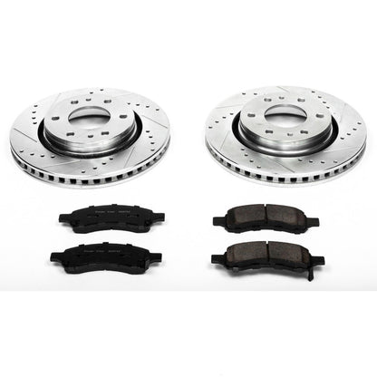 PowerStop Front Z23 Evolution Sport Brake Kit | Buick Rainier (06-07) (K2084)