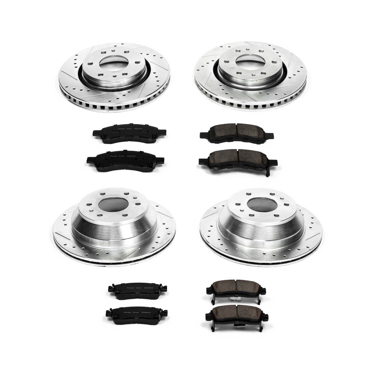PowerStop Front & Rear Z23 Evolution Sport Brake Kit | Buick Rainier (06-07) (K2085)