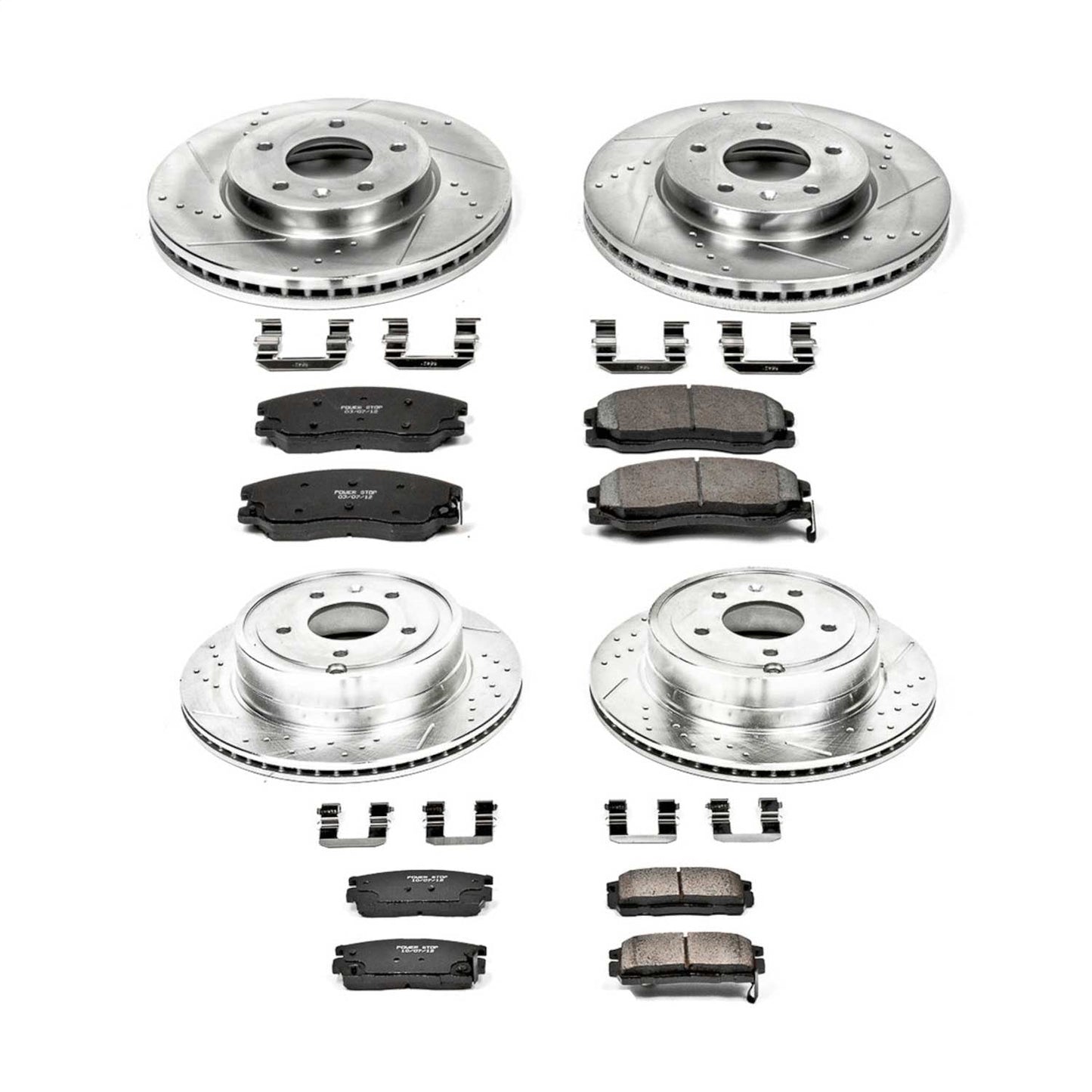 PowerStop Front & Rear Z23 Evolution Sport Brake Kit | Chevrolet Captiva Sport (12-15) (K2091)