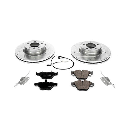 PowerStop Front Z23 Evolution Sport Brake Kit | BMW 525i (04-06) (K2110)