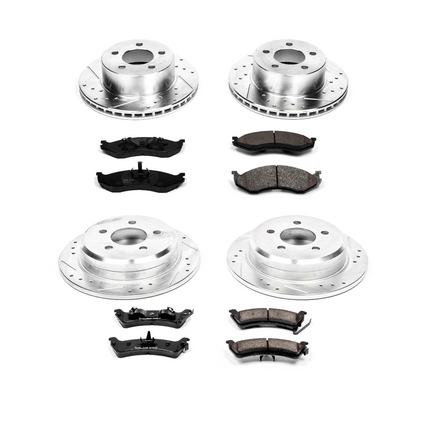 PowerStop Front & Rear Z23 Evolution Sport Brake Kit | Jeep Grand Cherokee (93-98) (K2121)