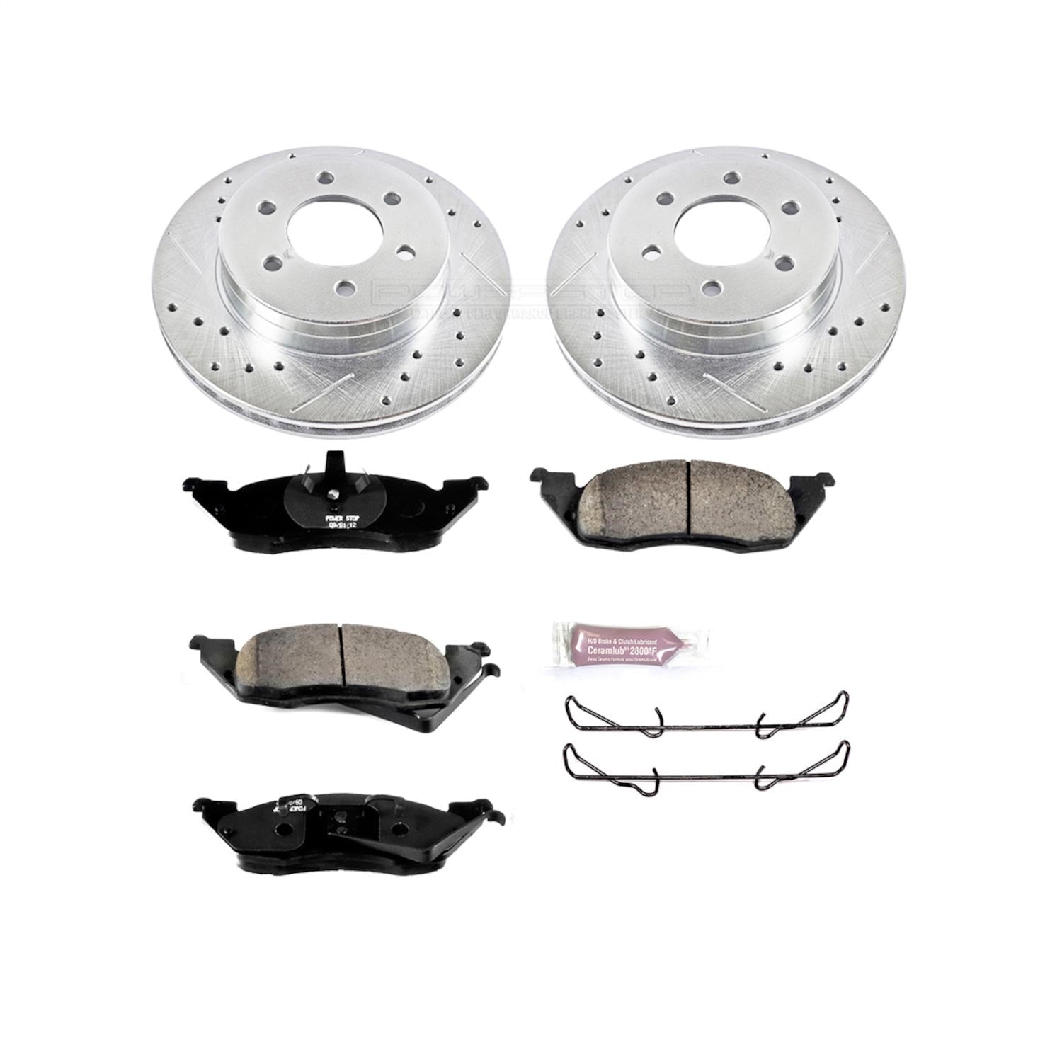 PowerStop Z23 Evolution Sport Front Brake Kit | Dodge Dakota (97-98) (K2137)