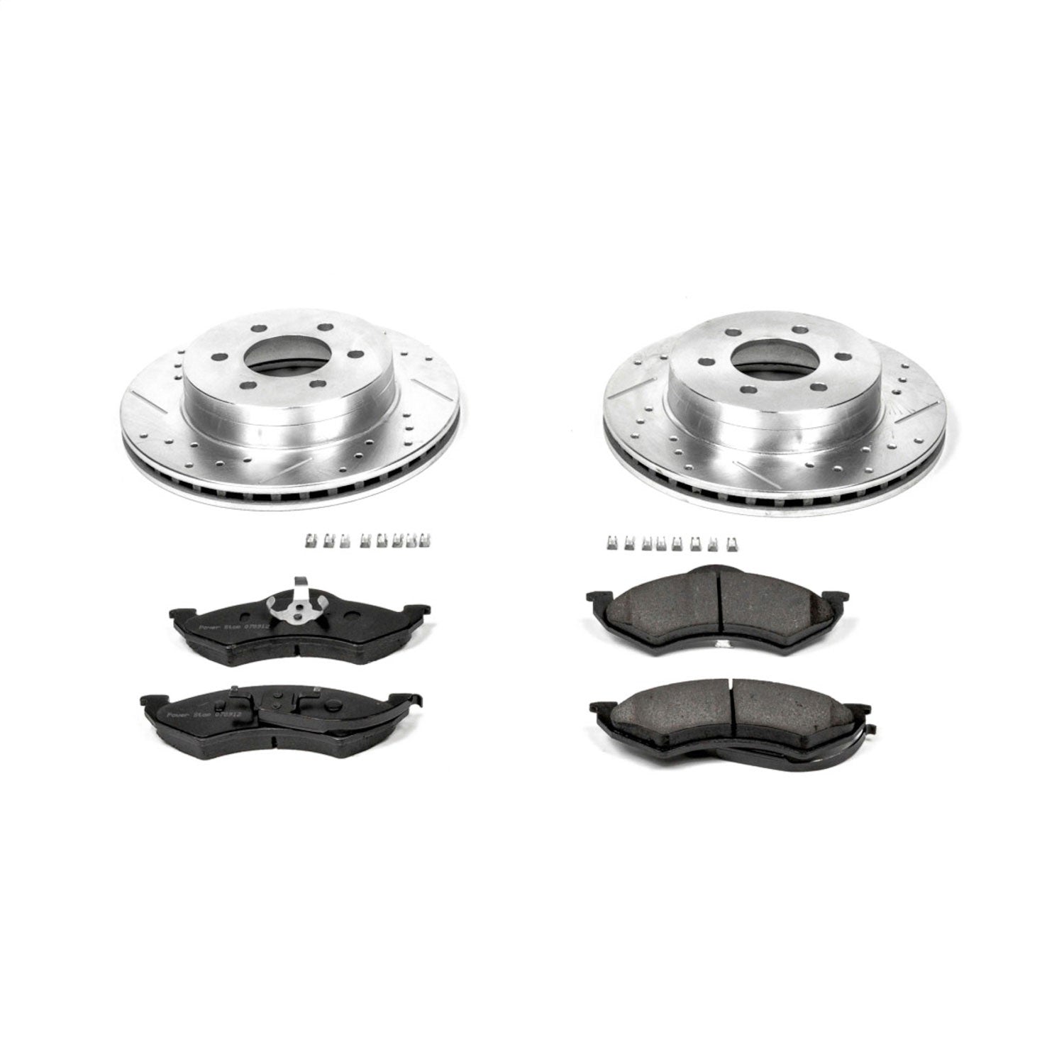 PowerStop Front Z23 Evolution Sport Brake Kit | Dodge Dakota (99) (K2138)