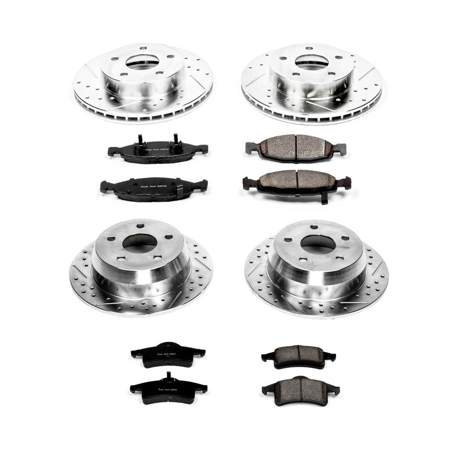 PowerStop Front & Rear Z23 Evolution Sport Brake Kit | Jeep Grand Cherokee (99-02) (K2148)